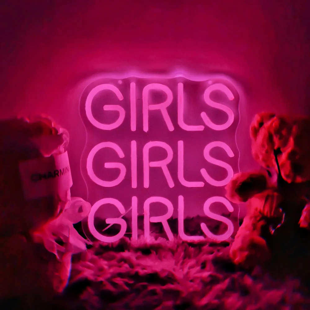 Pink Girls Led Neon… - image