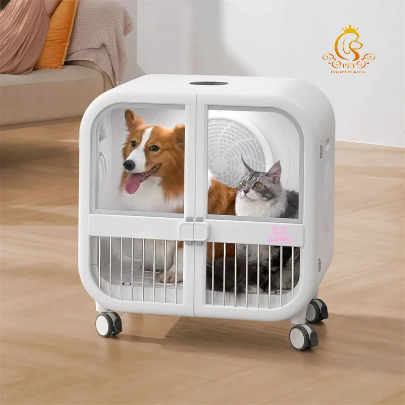 1800W Cat Dryer Box Adjustable Temperature 5-40℃  Material 220V Pet Drying Room With Winter Warm Mode
