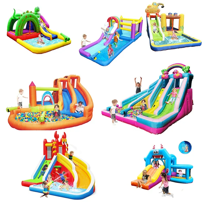 

Happy Lion Promotion Small Home Bounce House Renting Children Party Ball Pit Jumping Castle