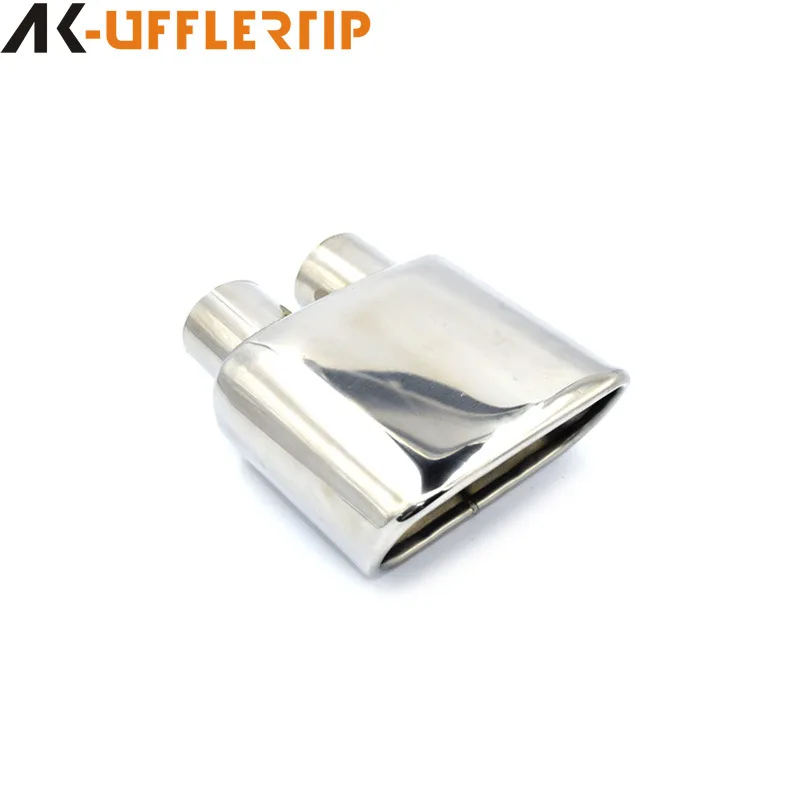 

Suitable for BMW 328 BMW 5 Series Suiteng Large Mouth Square Tail Nozzle Volvo Flat Mouth Square Tail Throat Universal Square Mo