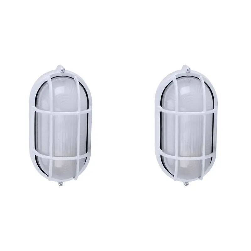 ABJO-2X Oval Sauna Light Vapor-Proof Explosion-Proof Light Lamp For Sauna Steam Room Bathroom Use Sauna Room Moisture Lamp