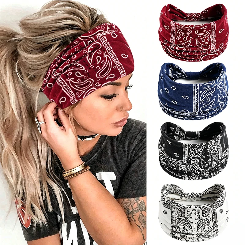 1pc Outdoor Unisex Yoga Sports Sweat-Absorbing Headband, Casual Outing Fashionable Simple Style Hairband