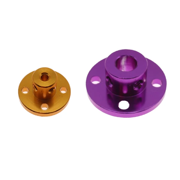 1Pcs/lots 3mm/4mm/5mm/6mm/8mm Aluminum Alloy Flange Coupling Motor Guide Shaft Coupler Motor Connector Axis Bearing Fittings