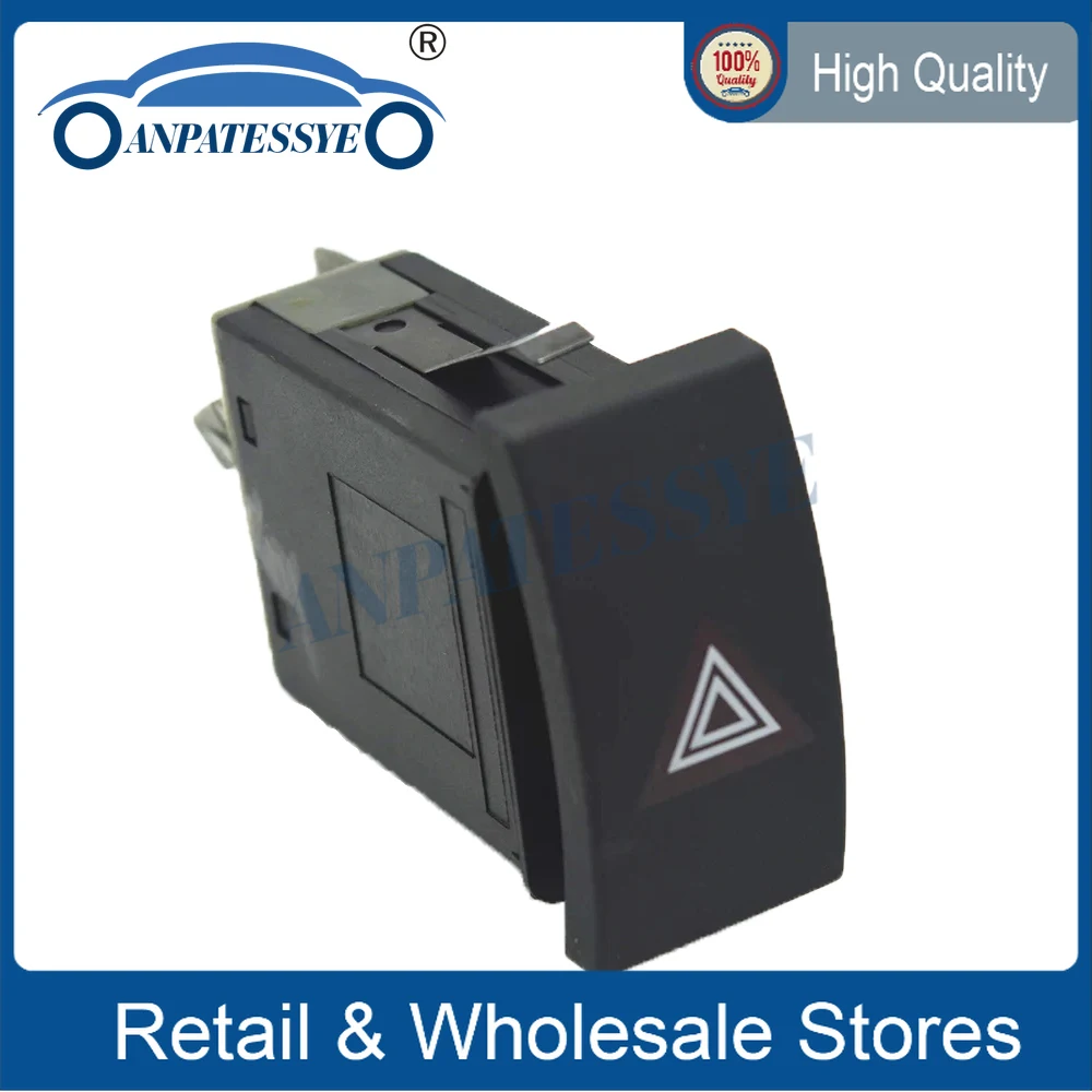 

High Quality Hazard Emergency Light Warm Flasher Switch Button For VW Passat 3BD 953 235 3BD953235