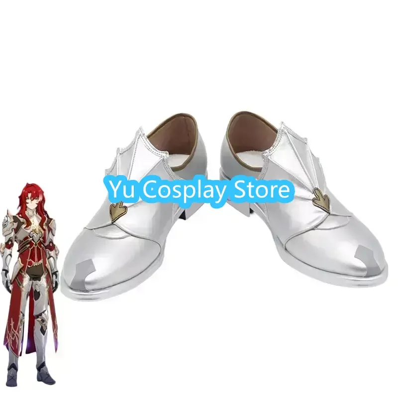 Argenti Cosplay Shoes Game Honkai Star Rail Cosplay Props Halloween Carnival Boots PU Shoes Custom Made