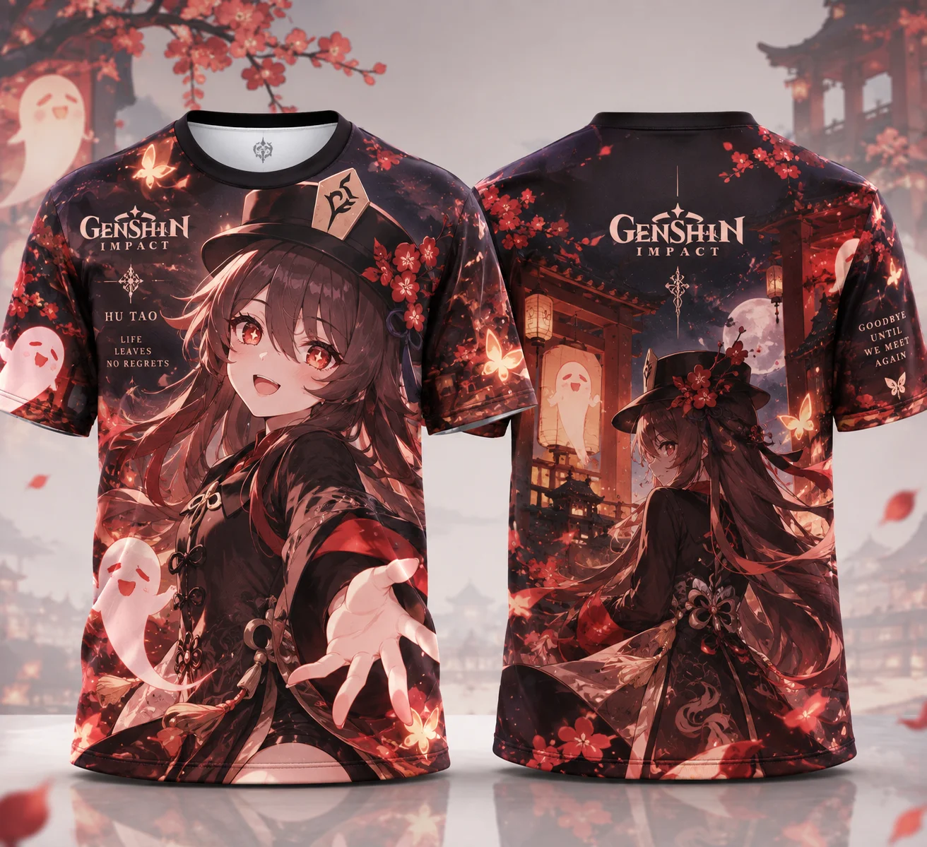 Genshin Impact Ganyu 3D All Over Print T Shirt Anime Game Character Full Print Short Sleeve Unisex Tee