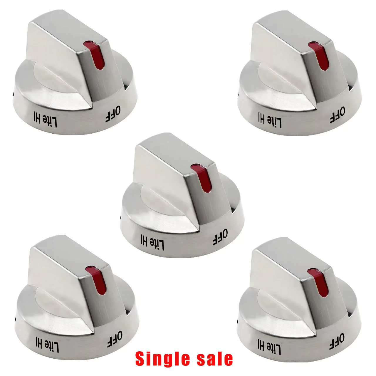 DG64-00473A ปุ่มควบคุมเตาแก๊สอุปกรณ์เสริมสวิทช์ลูกบิด