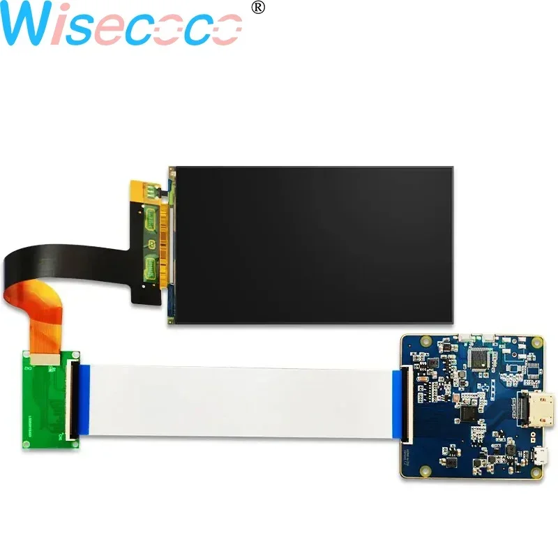 Pantalla LCD de 5,5 pulgadas 2K, impresora 3D 1440x2560 LS055R1SX03, placa controladora MIPI, piezas de proyector de curado de luz WANHAO D7