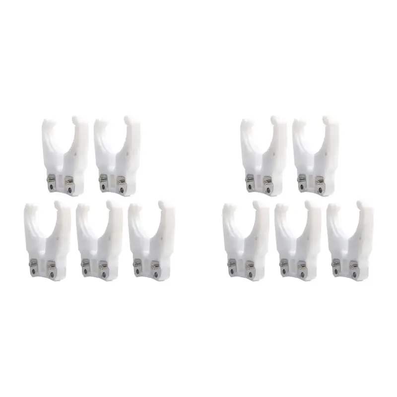DTEN-HSK63F Clamp Woodworking Tool Holder Clamp Holder Fork Claw For Engraving CNC Machining Center, Tool Holder,10 PCS