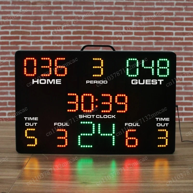 Game Time Scoreboard High School Gymnastics Digital Multi-Sport Light Emitting Diode Scoreboard