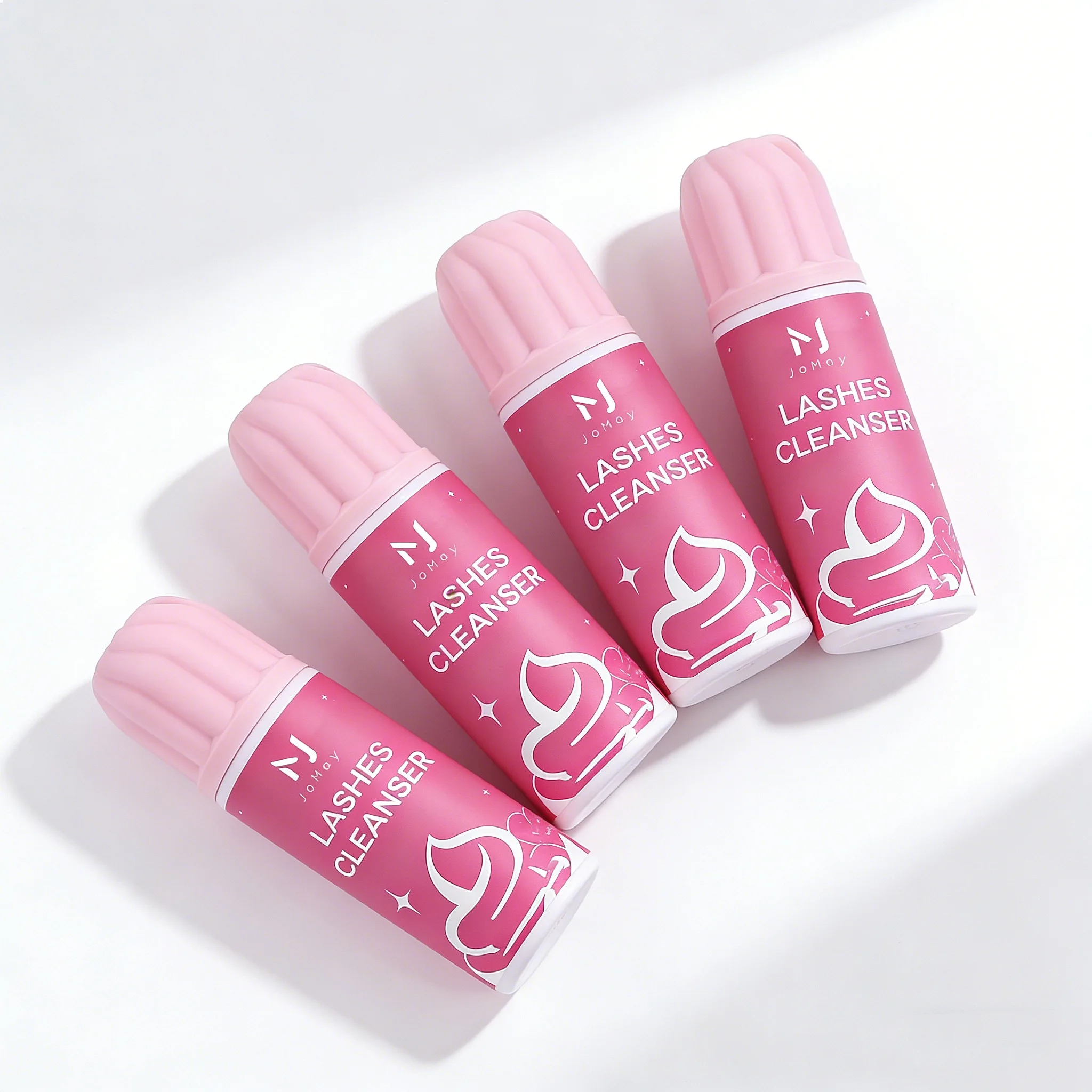 Professional Whipped Cream Foam Lash Shampoo 100ml Eyelash Extension Cleanser Ice Cream Texture for Salons Wholesale