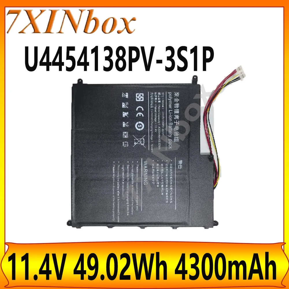 

7XINbox U4454138PV-3S1P U4454139PV-3S1P 11,4 В 49.02 Втч 4300 мАч Аккумулятор для ноутбука Atlas KAL15Q300HA KAL15Q700HA 15,6 дюйма