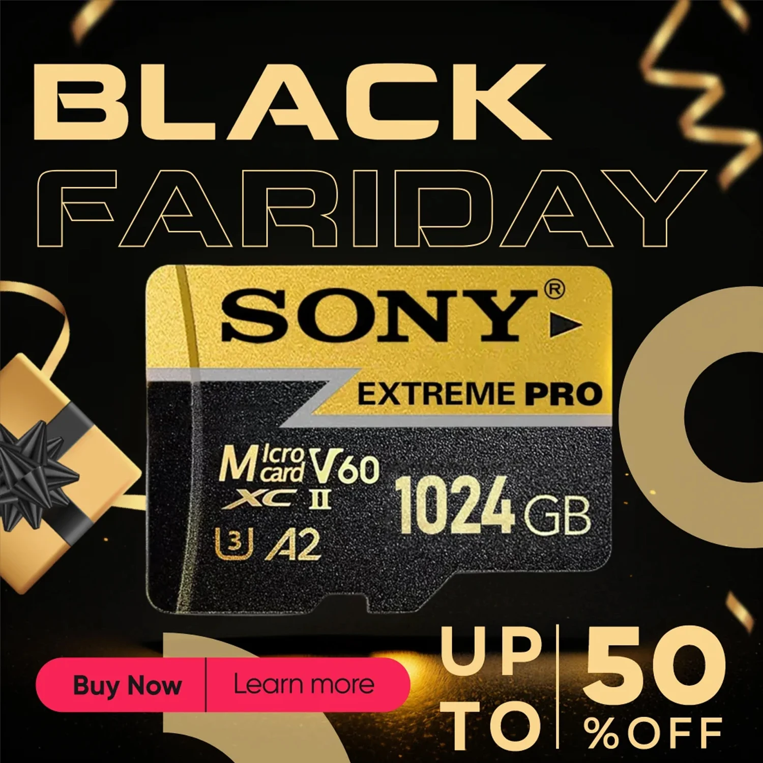 

SONY Class10 Memory Card High Speed TF Flash Card 1024GB 512GB 256GB 128GB 64GB Micro SD Card for Mobile Phones UAV