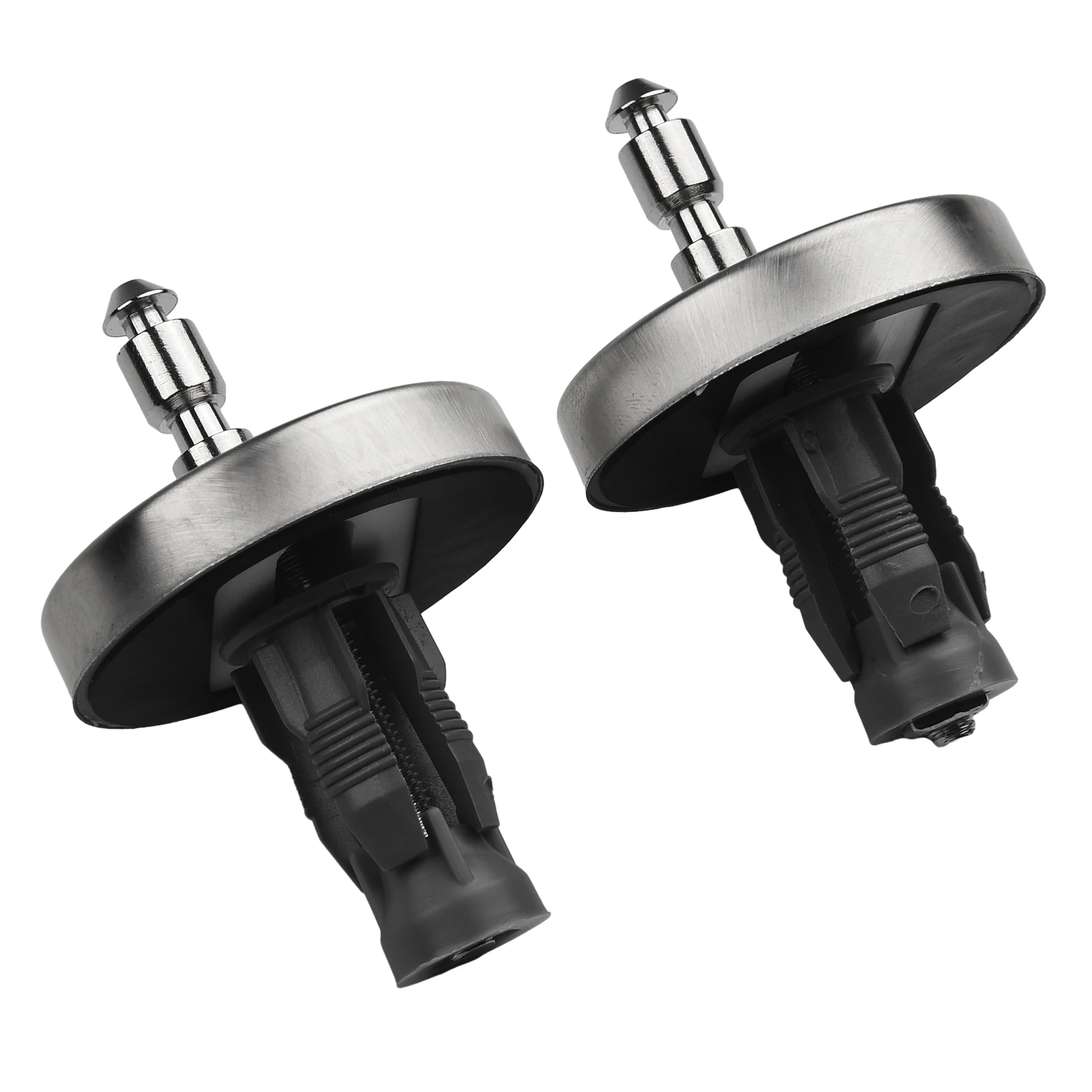 Accessories Toilet Seat Hinge Top Close Heavy Duty Hinge Pair Parts Replacement Soft Release Quick Stainless Steel