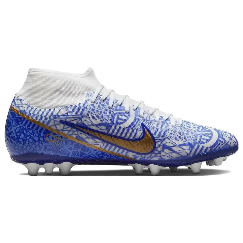 Nike Nike Mercurial Superfly 9 Academy CR7 AG 'Blue White' Sneakers shoes DV8187-182