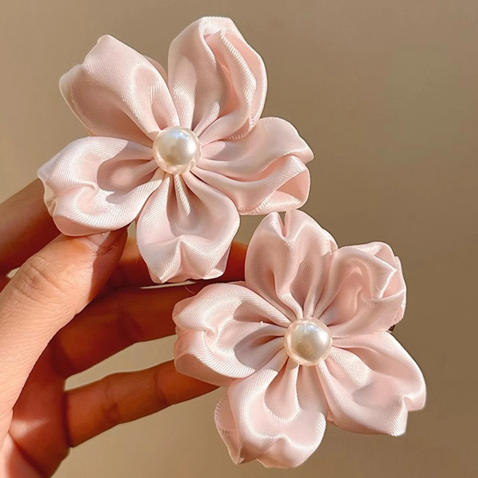 Pink Cherry Hair Pins Headdress Sweet Style Cherry Brooch Hairpins for Jewelry Making Hair Style Supplies