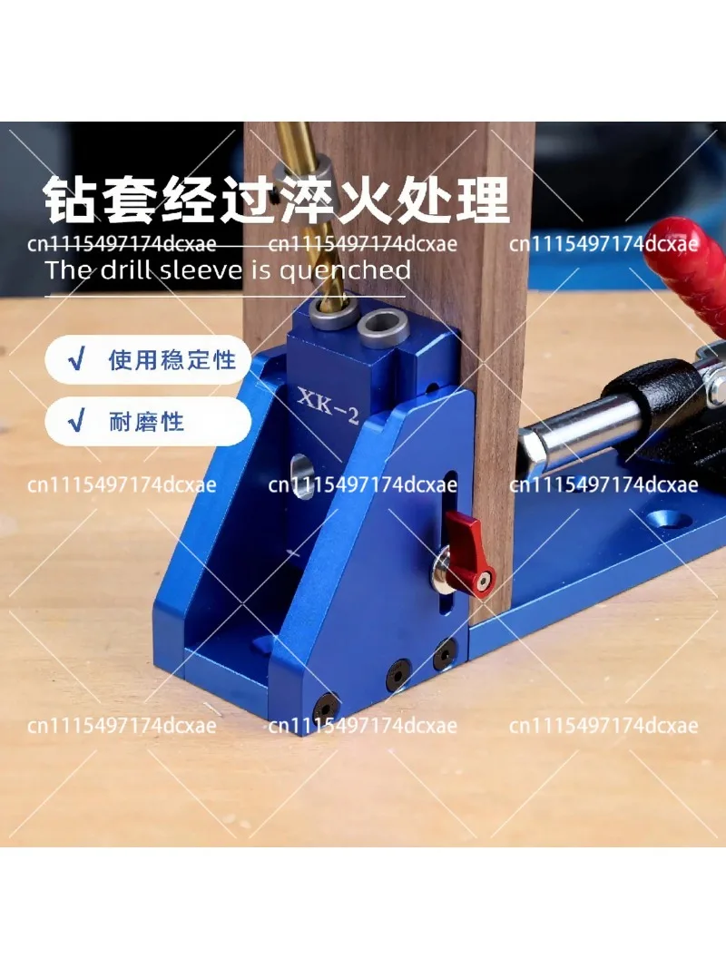 Woodworking Oblique Hole 9.5MM Pocket-Hole Jig Wood Plate Hole Opener Positioning Tool