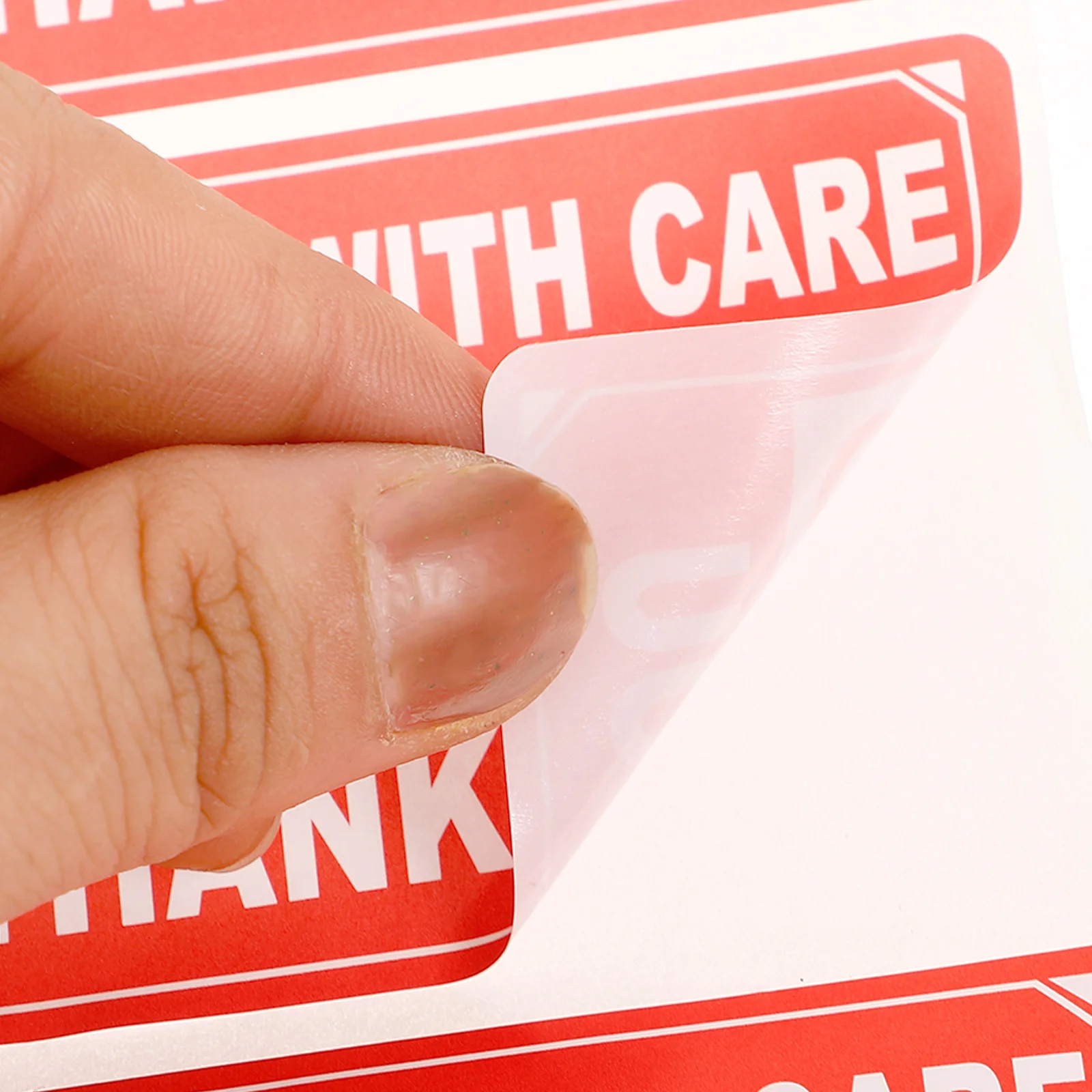 1 ロールの壊れやすいステッカー 粘着警告梱包配送ラベル 保護用壊れやすい警告梱包ステッカー 配送ラベル