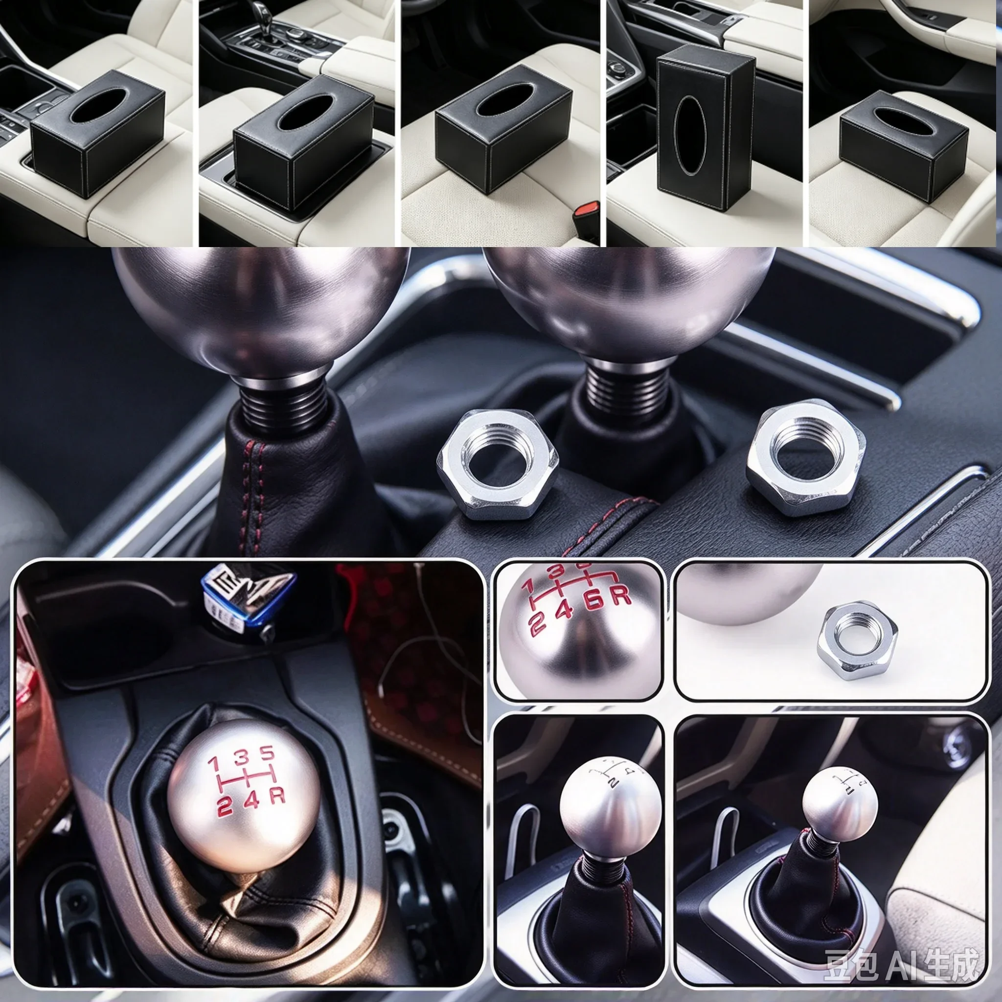 5 6 Speed Car Aluminum Ball Shape Gear Shift Knob Shifter Lever AT MT Fit For Honda Civic City FD2 FN2 EP3 TYPE R DC2 DC5