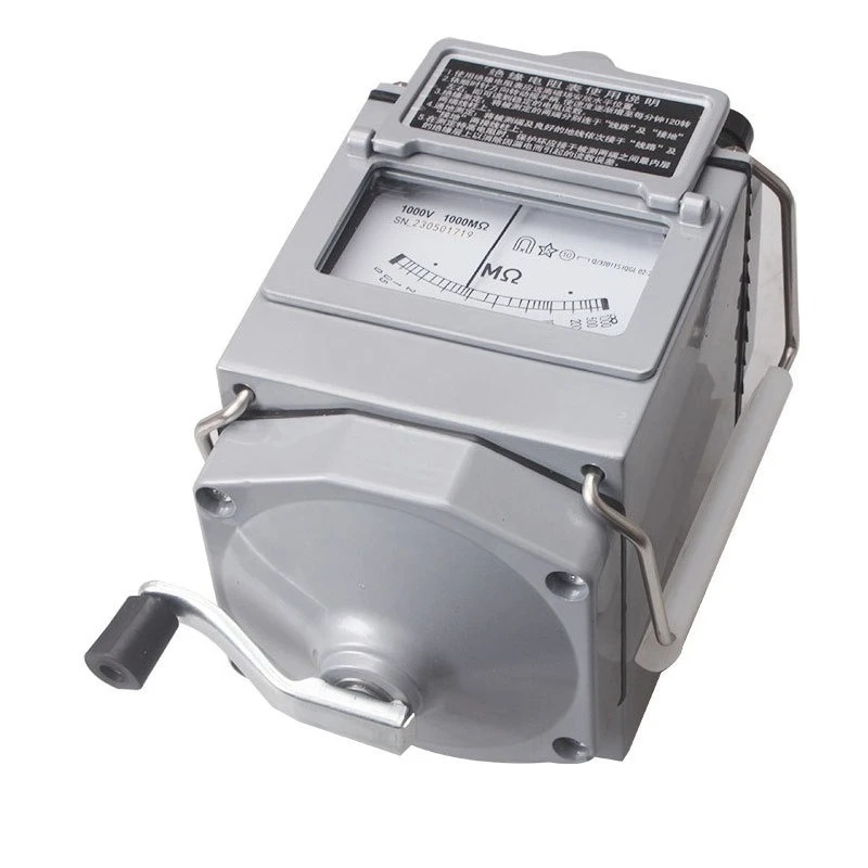 ZC25/B-4 Alloy Shell Manual Shaker Meter Megaohm Meter, Insulation Resistance Tester