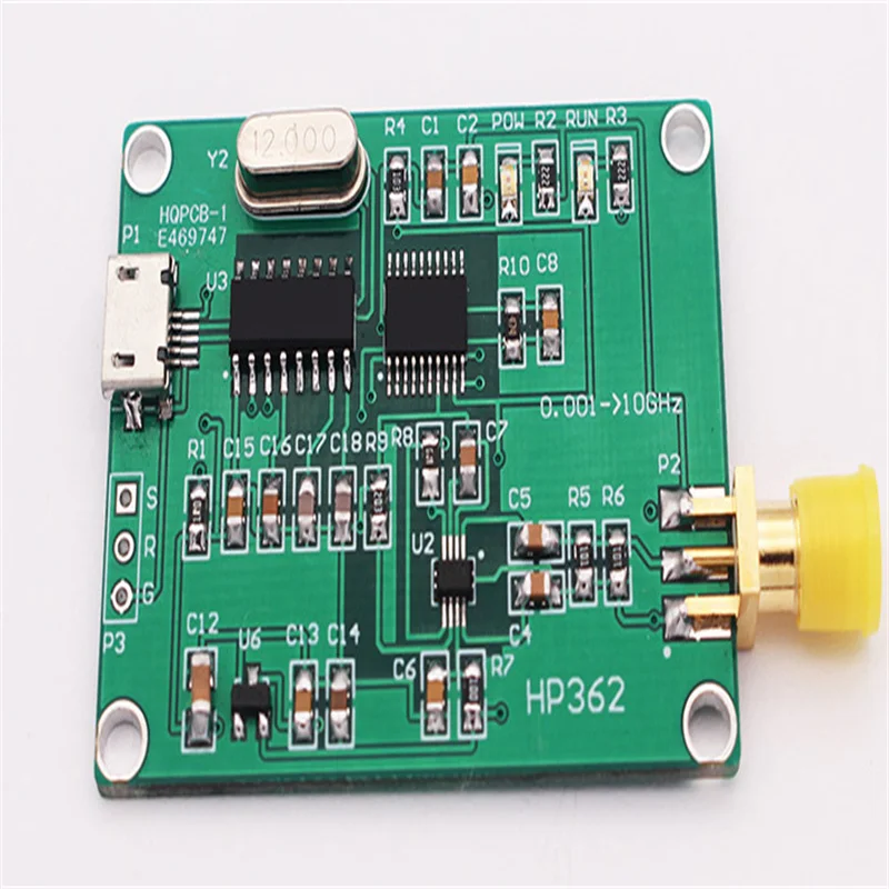 USB rfパワーメーター,1mhz〜10ghz,調整可能な印刷値,新しいバージョン