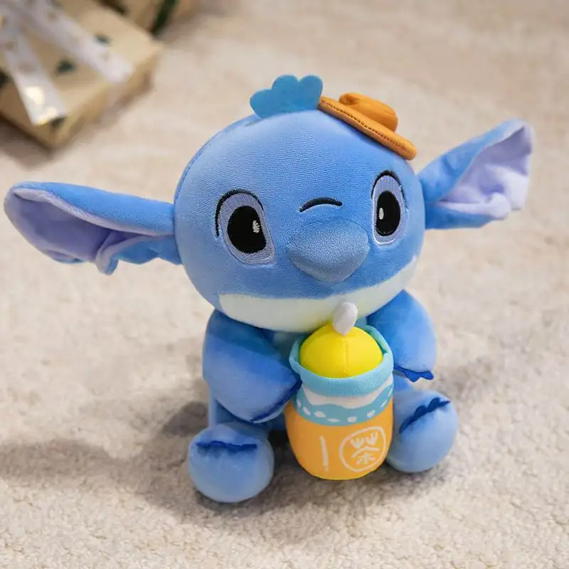 De nieuwste coole zomer Stitch knuffel gevuld knuffel cartoon anime leuk cadeau voor kinderverjaardagen leuke poppen
