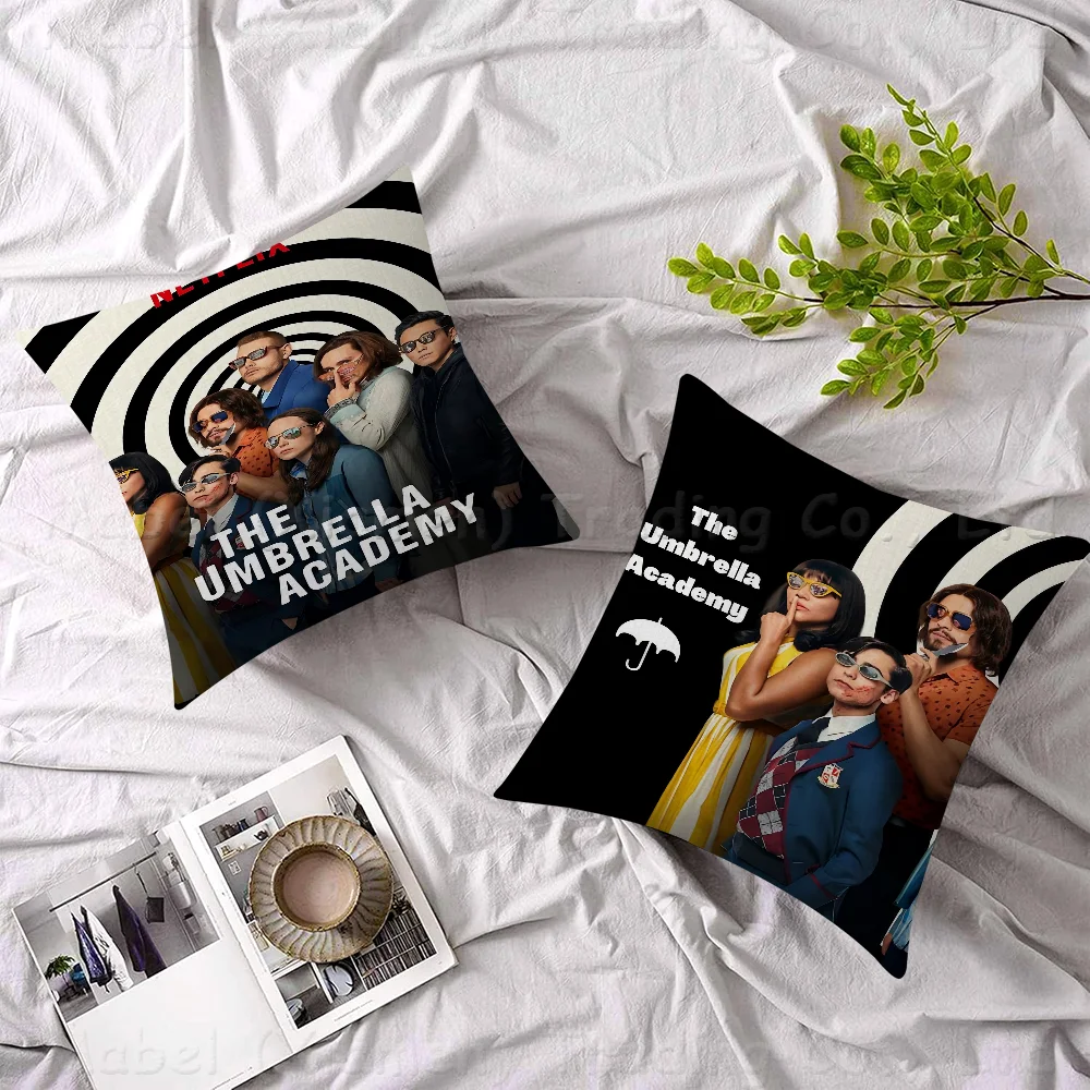 The Umbrella Academy Movie Pillowcase Toon Gift Cushion Cover Bedroom Home Sofa Chair Seat Decor Pillow Case