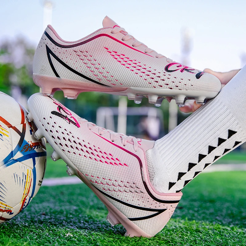 

New, High-Qualit Men's Soccer Cleats Shoes, Grass Sneakers, Outdoor Football Boots, Futsal, Non-Slip Match, Hot-Selling,