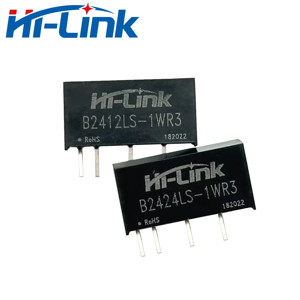 Hilink 10 teile/los B2424LS-1WR3 24v bis 24v 1w dc dc isolierte strom versorgungs modul hohe effizienz niedrige welligkeit