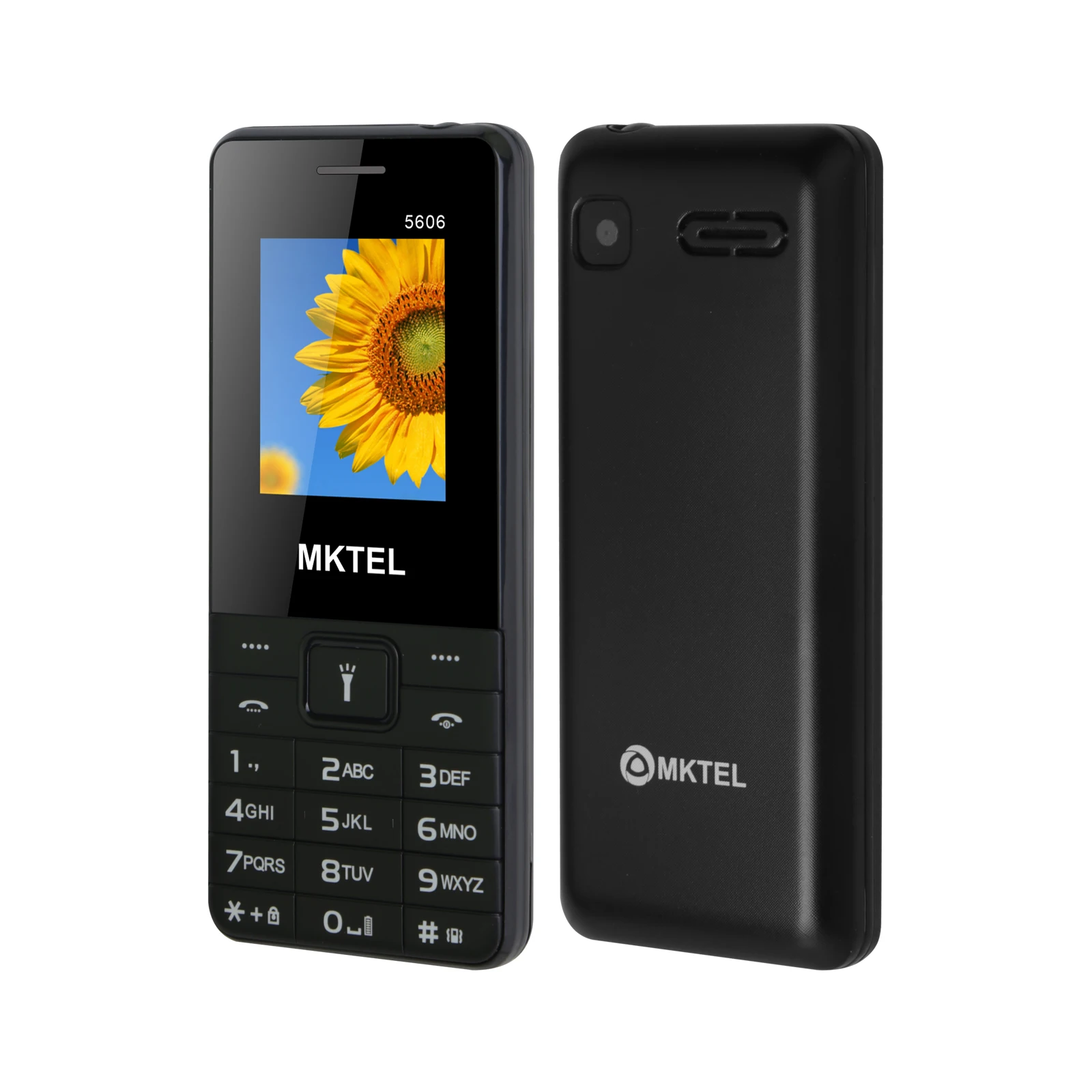 5606-5606 MKTEL brand, motherboard: MTK6261M, memory 32+32MB, quad-band, with external amplifier, dual SIM and dual standby, 1.7