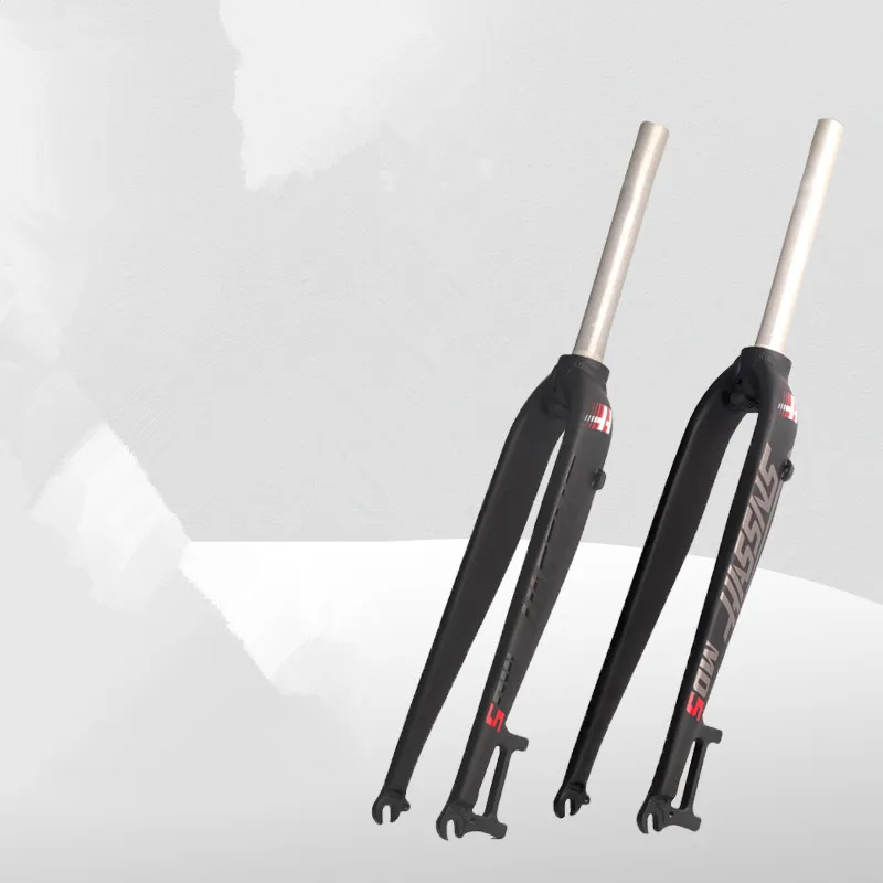 โช้คหน้าจักรยานเสือภูเขา STLF HASSNS ทำจากอลูมิเนียมอัลลอยด์ ขนาด 26/27.5/29 นิ้ว