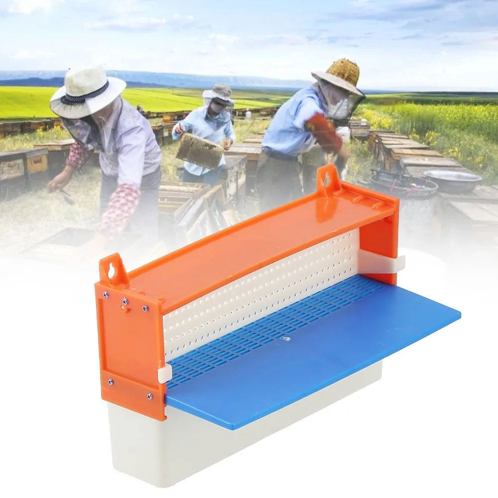Plastic Beehive Pollen Trap Sturdy Durable Pollen Catcher Easy Install Easy Disassemble Beehive Pollen Tray Pollen Collection