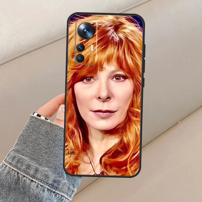 Mylene Farmer Cover For Xiaomi 13 Pro 11T 12T 12X 12 Lite Case For POCO X3 X5 F5 Pro M6 X4 F4 GT M5s F3