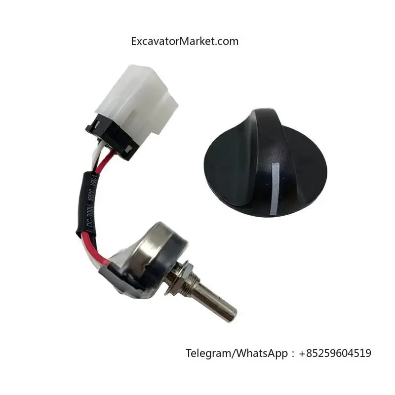 Piezas de excavadora, perilla de acelerador, interruptor, controlador de engranaje de acelerador, piezas de excavadora para Komatsu Pc60 100 110 120 130 220-7, accesorios