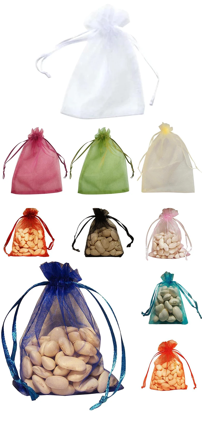 20-100 stücke Erdbeere Trauben Obst Wachsen Taschen Netting Mesh Gemüse Pflanzen Schutz Taschen Für Schädlingsbekämpfung Anti-vogel garten Werkzeuge – Detail 8