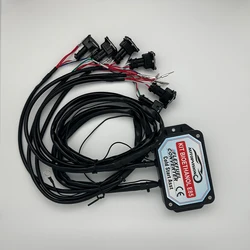 Kit de conversion Flex Fuel E85 avec boîtier en plastique, assistance de démarrage à froid, étneuSmile, 4 cylindres, 6 cylindres, prix gratuit
