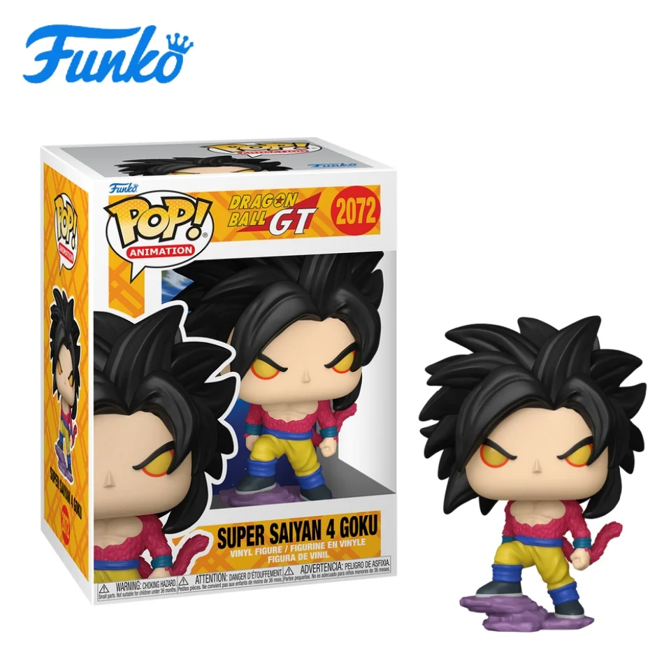 

Funko Pop Animation: Dragon Ball Gt - Super 4 Goku - New Year Gift - Great Gift for Friends and Family for Christmas, New Year, and Birthdays, Pop Culture Decoration, Birthday Gift, Comic Book Collectible, Officially Licensed Merchandise, Premium Collecti