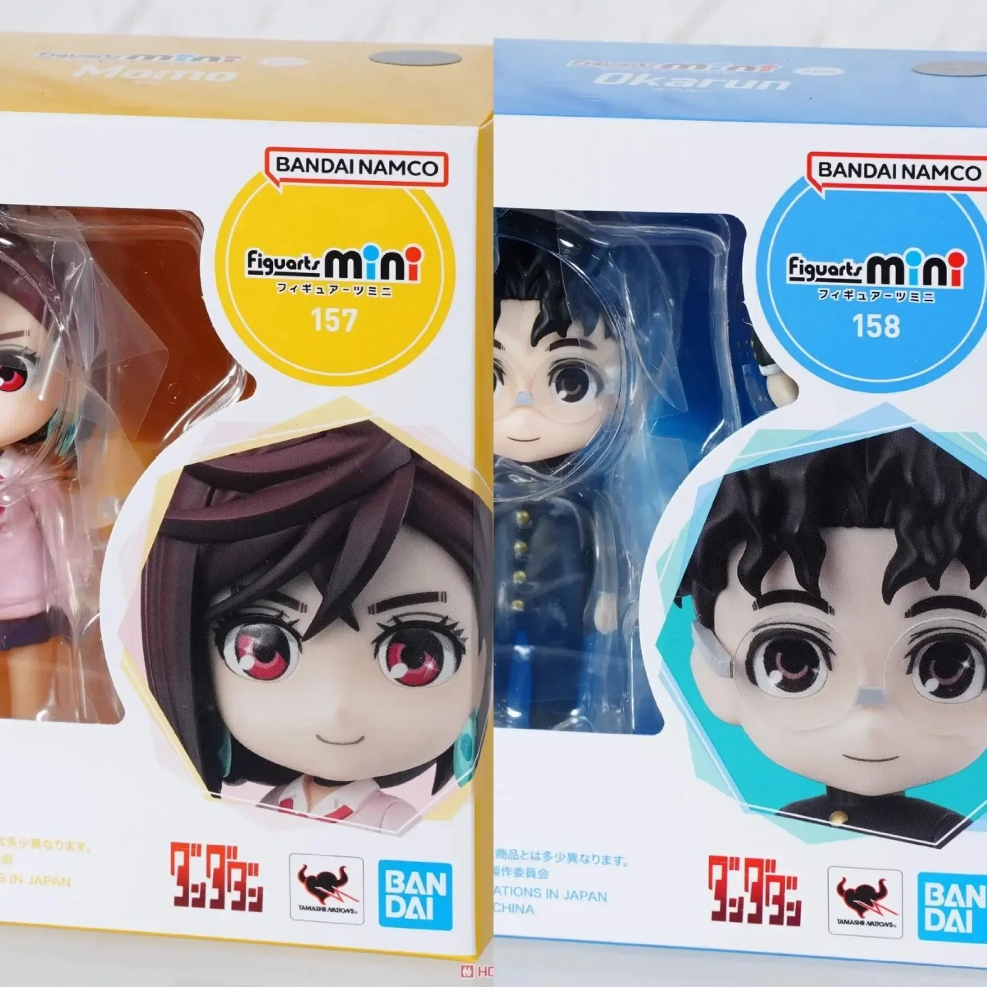 Dandadan anime figures Figuarts mini Ayase Momo Takakura Ken Action Figures Anime Model Toys Christmas Gift For Kids Toys