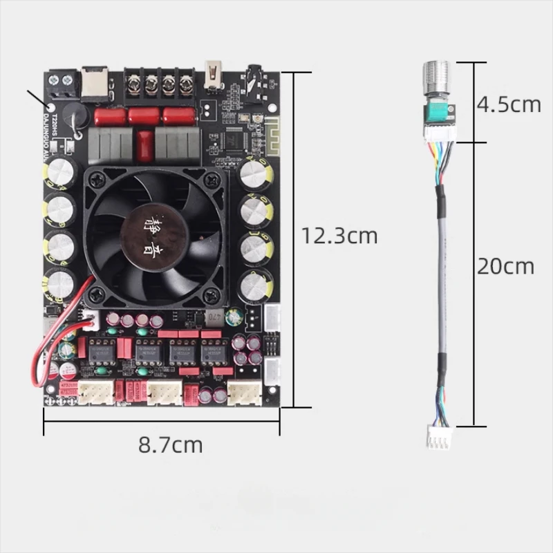 SOTAMIA TPA3251 Плата усилителя мощности Bluetooth 220 Вт + 220 Вт 2,0-канальный стерео Hi-Fi усилитель AUX USB Amplificador Домашний аудиоусилитель