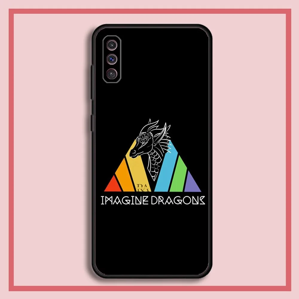 Imagine Dragons Rock Band Phone Case For Samsung S23,23,22,30,21,10,9,Note20 Ultra,Lite,Ultra,5G,Plus,FE,Black Soft Case