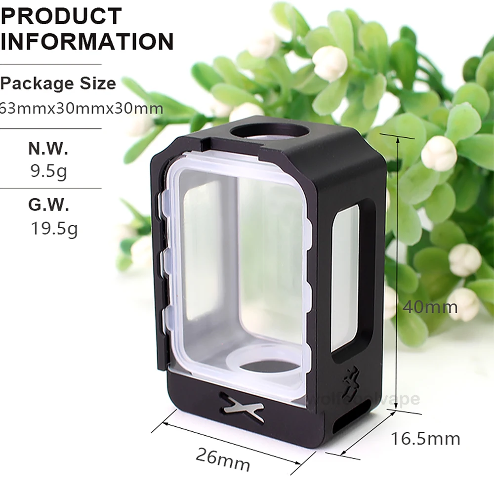 Boro BB / Billet AIO Box Mod Kit Wolfcoolvape XV Spacepod EXO vape mod for pod systems - gallery image 3