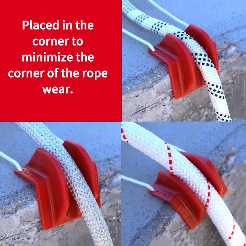 High-altitude Operation Rope Protector High Altitude Safety Rope Protective Sleeve Thicken Anti Wear Fixed Rope Retraction Tool