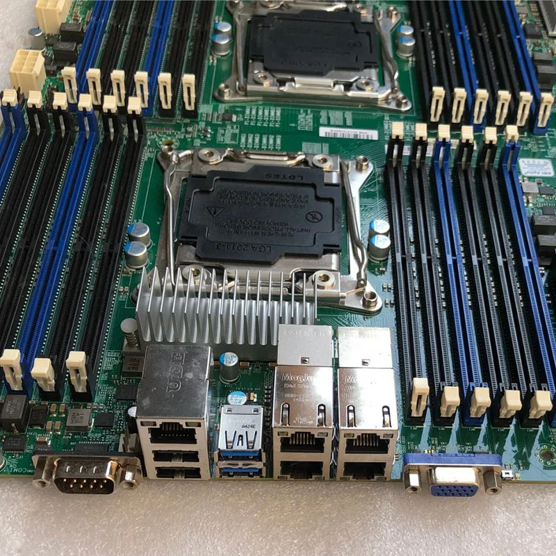 Server Motherboard LGA2011 C612 Xeon E5-2600 v3/v4 Family DDR4 PCI-E 3.0 X10DRC-LN4+ E.E.ATX