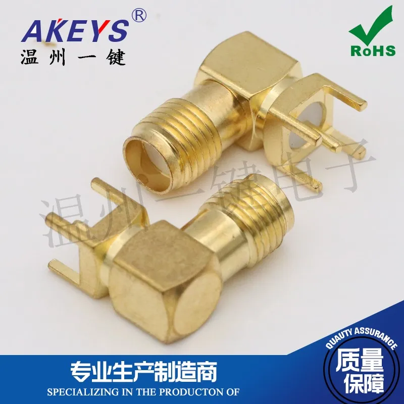 10 PCS wan jiao AMs-Kwe 14. 5MM Joint Antenna Holders Socket Parent Port Connector RF Head