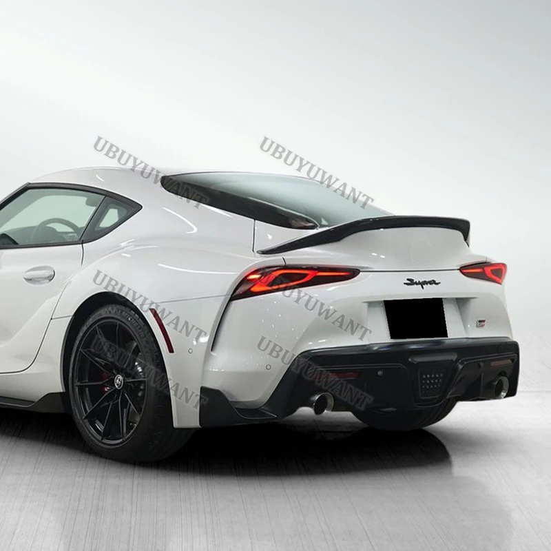 For Toyota Supra A90 2019-2023 TRD Style Rear Trunk Lip Carbon Fiber Wing Spoiler Car Styling Original Factory Car Accessories
