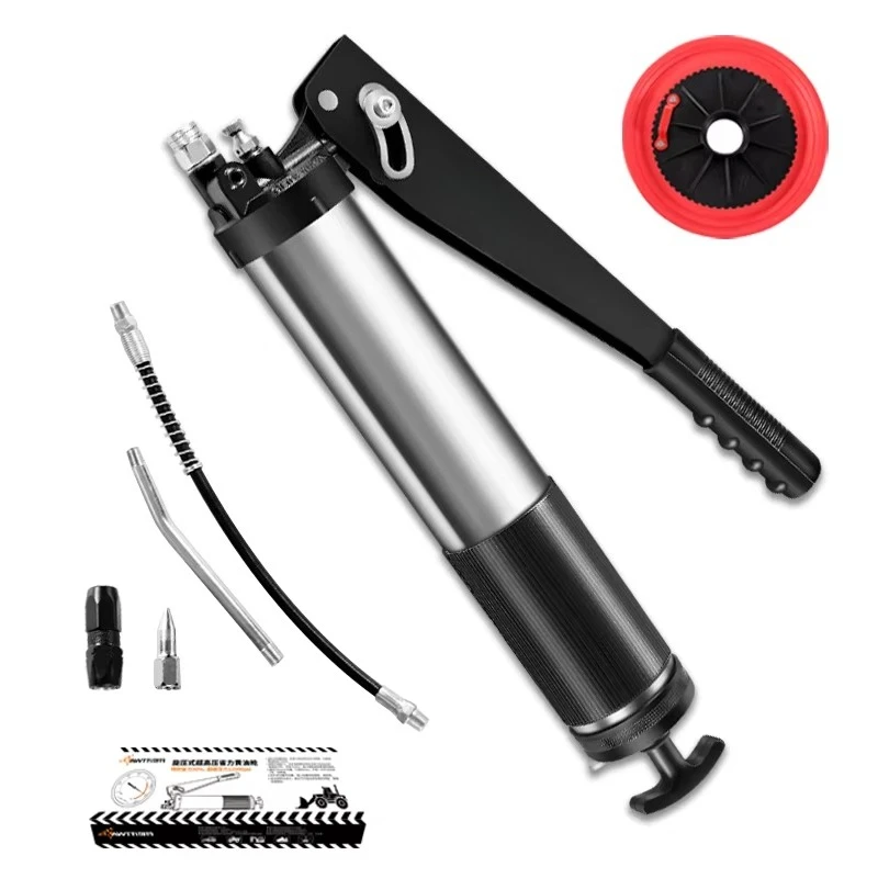 الثقيلة الشحوم بندقية 800cc دليل الشحوم بندقية زبدة مضخة مع قرص شفط لمركبات حفارة التشحيم #1