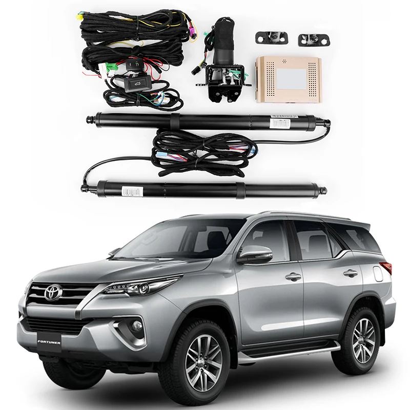 Electric Tailgate Lift for Toyota Fortuner, Original Trunk Door, Built into Kick Sensor, Automatic Opening and Closing Rear Lock