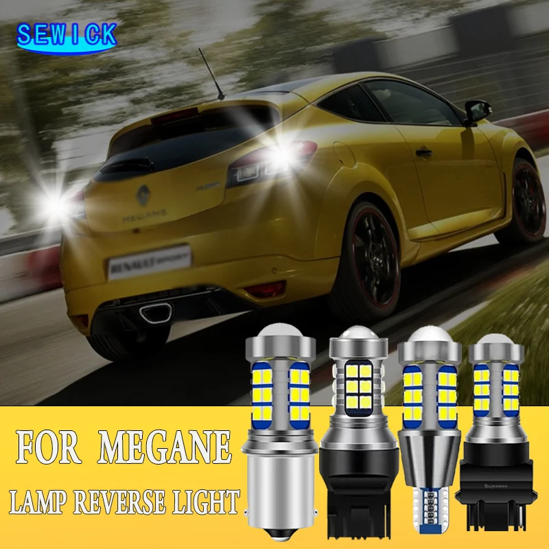 2 قطعة LED عكس الضوء لرينو ميجان 1 2 3 4 CC اكسسوارات 1995-2018 2012 2013 2014 2015 2016 2017 احتياطية احتياطية مصباح #1