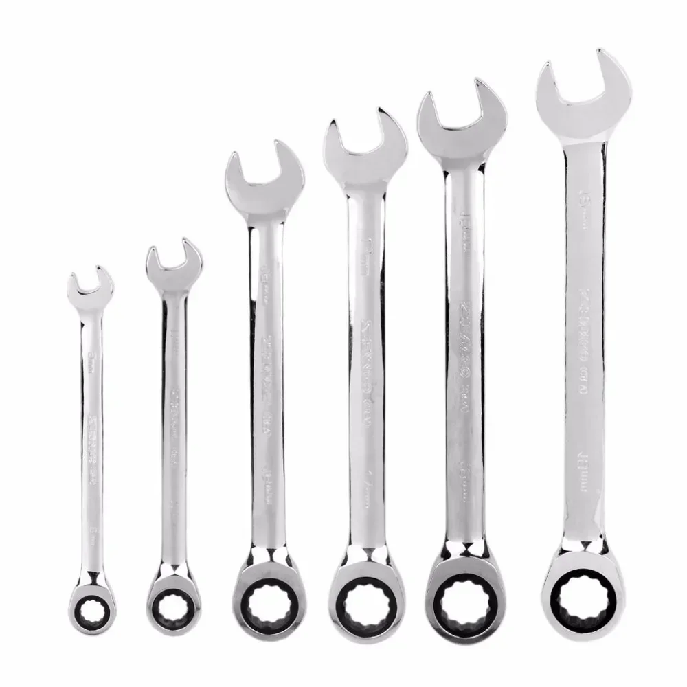 1 Piece Wrench Ratchet Combination Metric Wrenches Set Hand Tools Torque Gear Socket Nut Tools