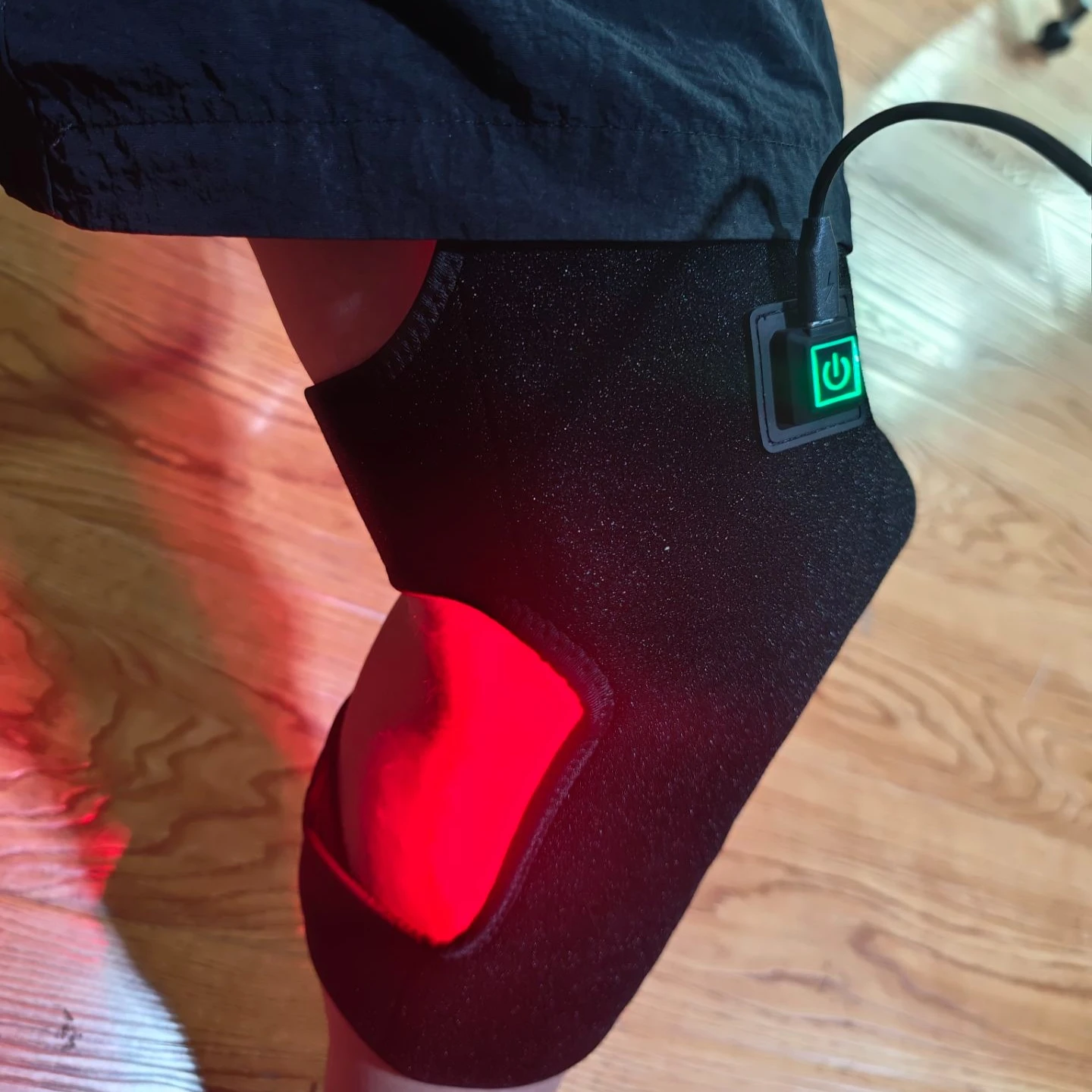 

HLKGO Портативное устройство для терапии красным светом 650 нм 808 нм для облегчения боли в колене, восстановления мышц артрита, холодное лазерное лечение для домашнего использования